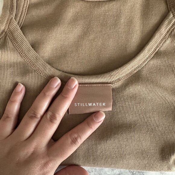 Stillwater 90s Bodysuit in Mushroom - Picture 6 of 11